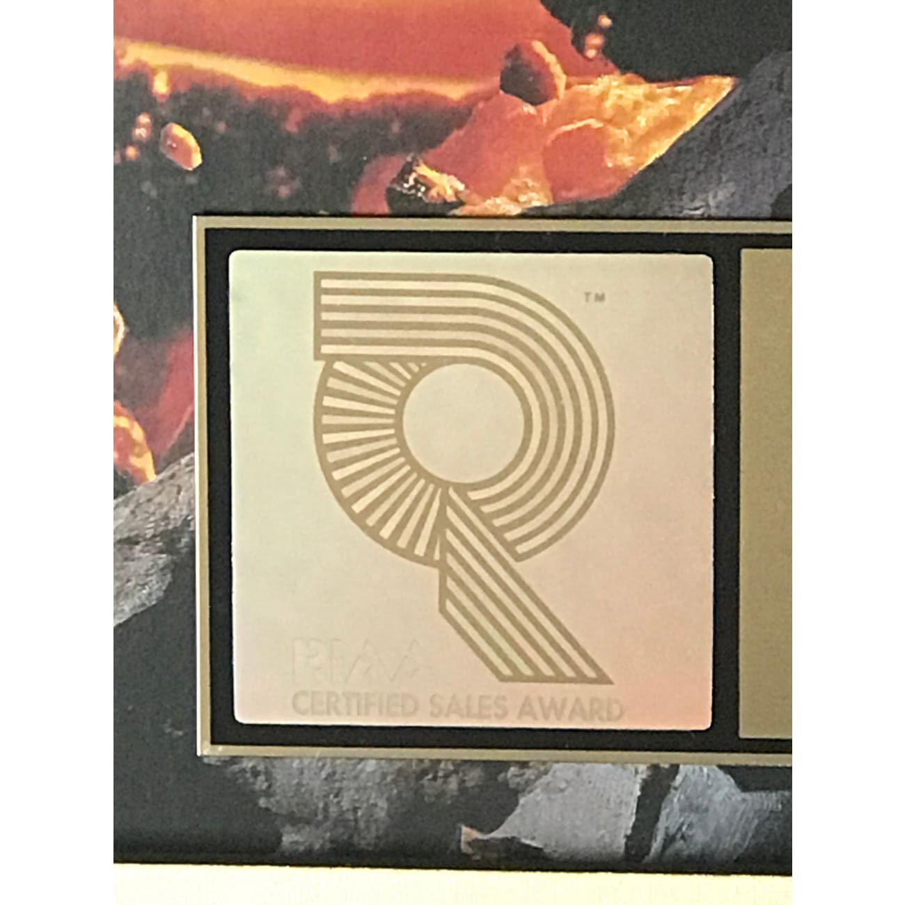 Boston Walk On RIAA Gold Album Award - Certified Music Achievement Plaque for Artists & Bands - Perfect for Studio Display, Fan Gifts & Music Memorabilia Collection