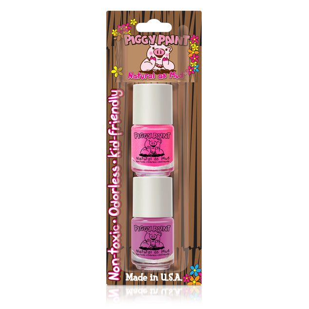 Piggy Paint Non-Toxic Nail Polish Set for Kids - Safe, Water-Based & Fun Colors for Girls & Boys - Perfect for Birthday Gifts, Parties & Home Manicures