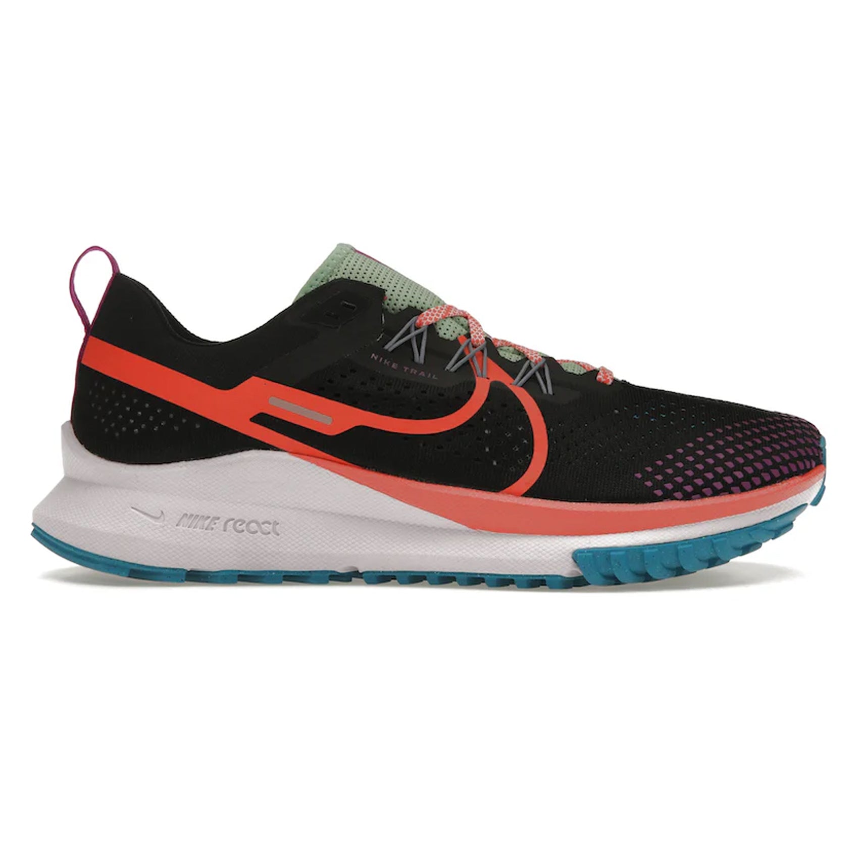 Men's Nike React Pegasus Trail 4 Running Shoes - Lightweight Trail Running Sneakers for Men with Responsive Cushioning | Perfect for Hiking, Trail Running & Outdoor Adventures