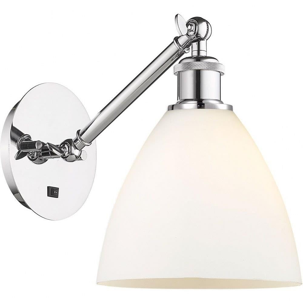 Innovations Lighting Ballston Dome Industrial Wall Sconce - 1 Light Fixture, 11.88