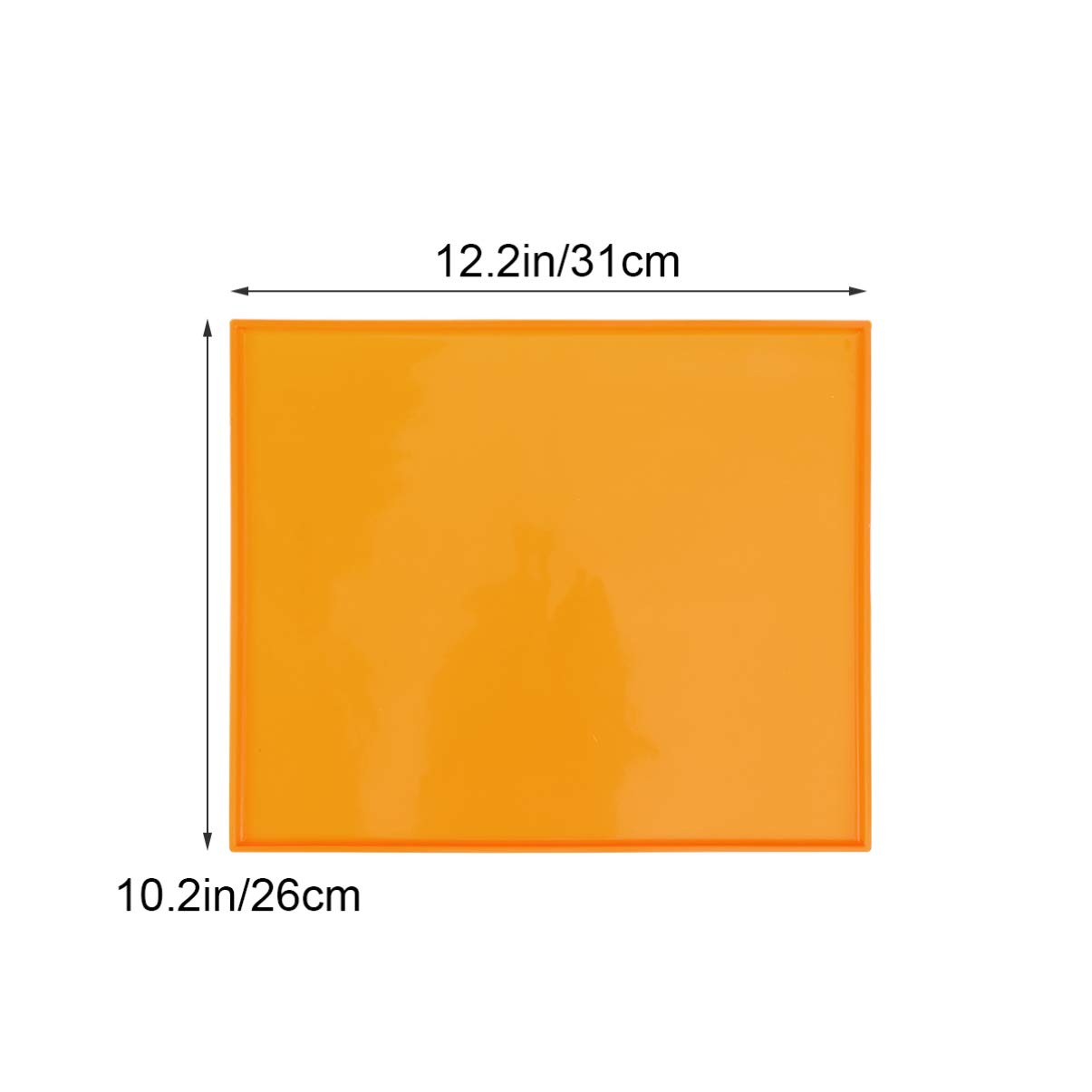 iplusmile Large Non-Slip Rubber Pet Feeding Mat - Waterproof Dog Food Tray, Cat Bowl Mat for Floors, Cars & Homes | Durable Placemat for Pet Food, Water Bowls & Trash Can | Perfect for Indoor, Outdoor & Travel Use