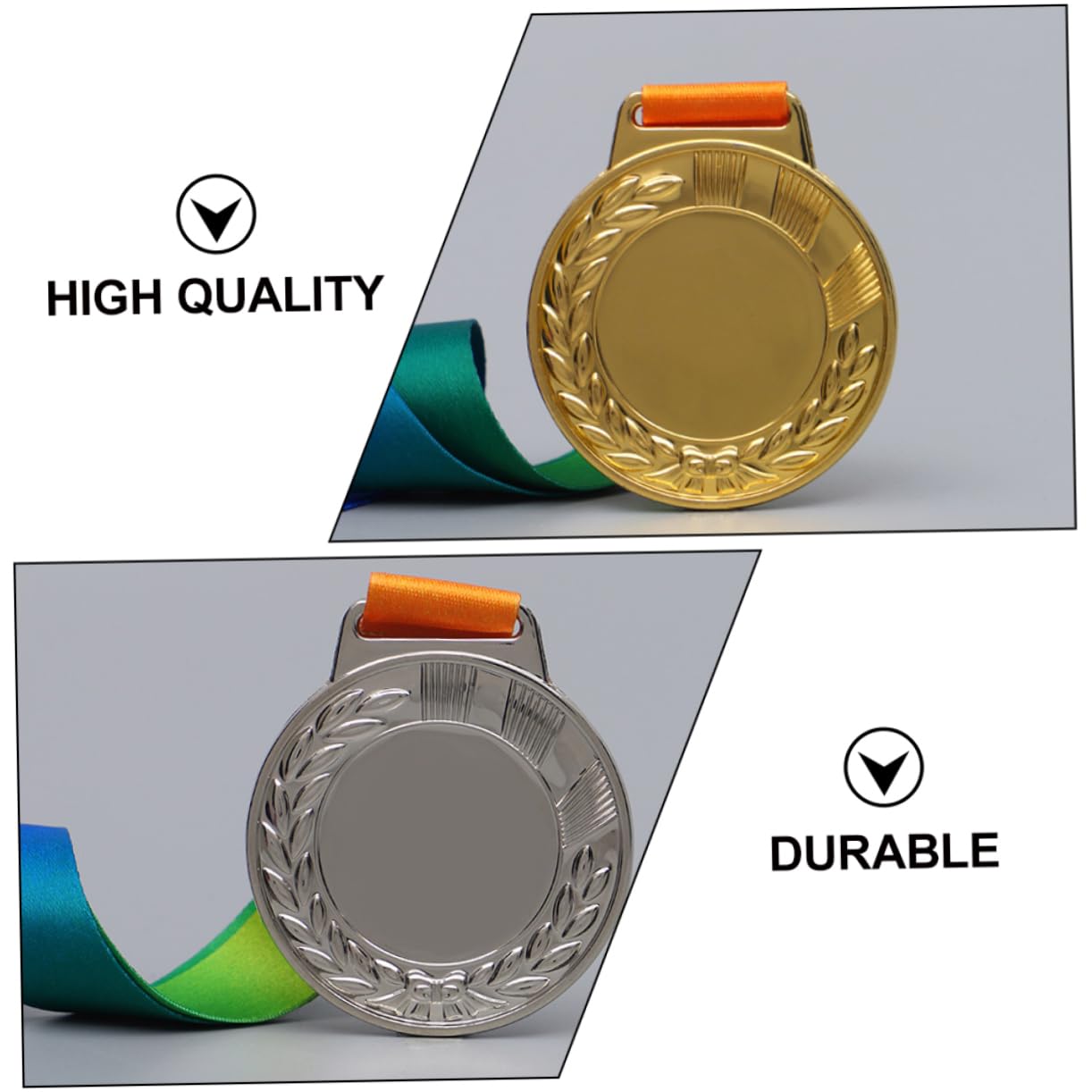 OHPHCALL Kids Sports Medal Toy Set - Award Medals for Football Competition, Track & Field Events - Perfect for School Sports Day, Birthday Prizes & Achievement Rewards