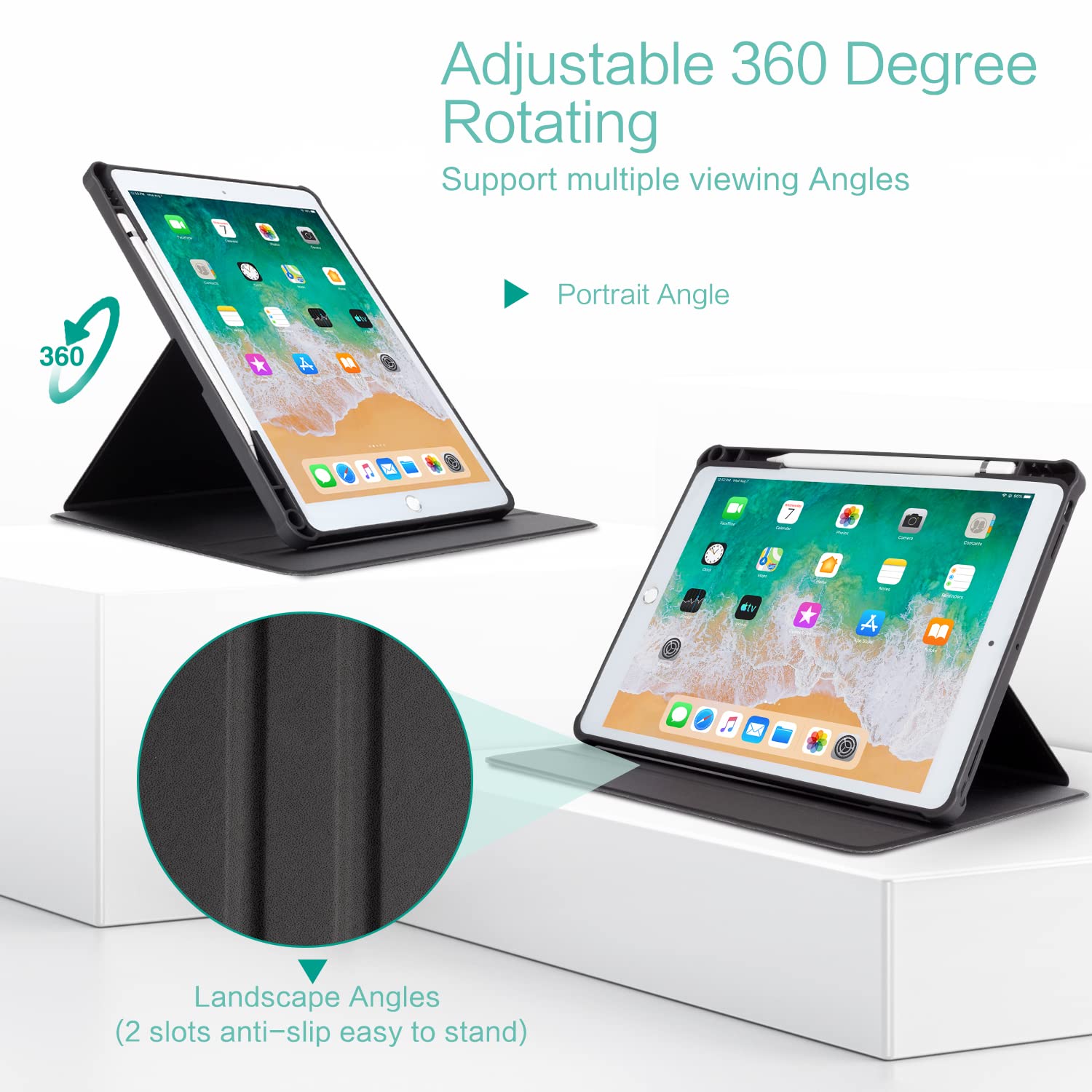 Premium iPad Case for 9th/7th/8th Gen 10.2