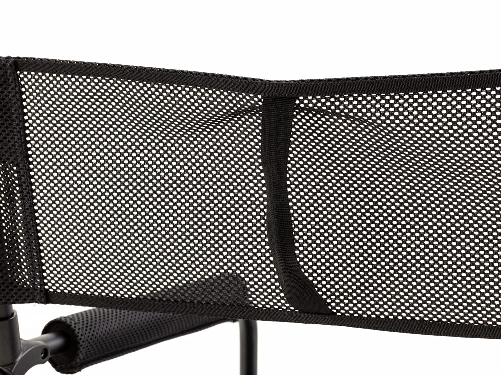 Snow Peak Mesh Folding Chair - Lightweight Portable Camping Chair for Outdoor Adventures, Hiking, Backpacking & Beach - Breathable Mesh Design for Patio, Garden, Picnic & Tailgating - Compact Foldable Outdoor Seating Solution