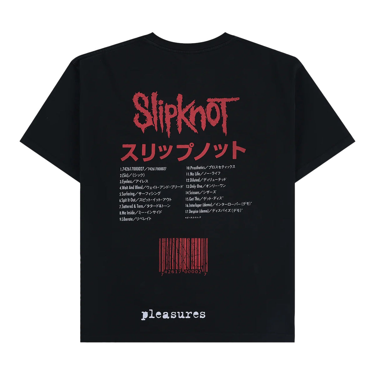 Slipknot Self-Titled Heavyweight Black T-Shirt - Official Band Merch for Metal & Rock Fans | Perfect for Concerts, Mosh Pits & Everyday Wear