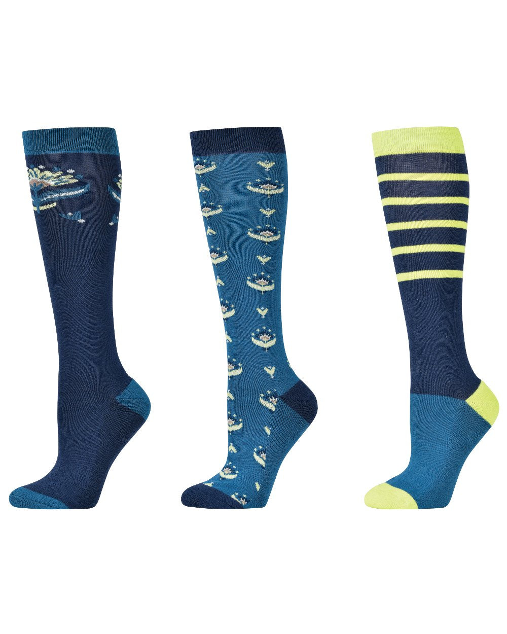 Dublin Three Pack Socks for Men - Comfortable Cotton Crew Socks for Everyday Wear, Work & Sports | Multipack Casual Socks