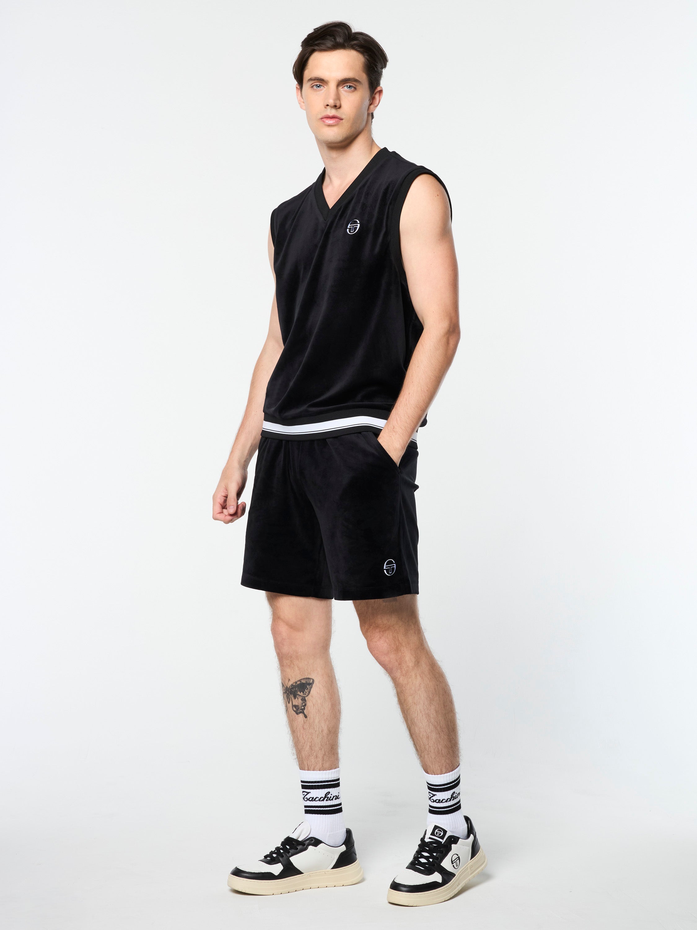 Renzo Velour Vest for Men - Soft & Stylish Black Velvet Vest for Casual & Formal Wear | Perfect for Parties, Weddings & Special Occasions