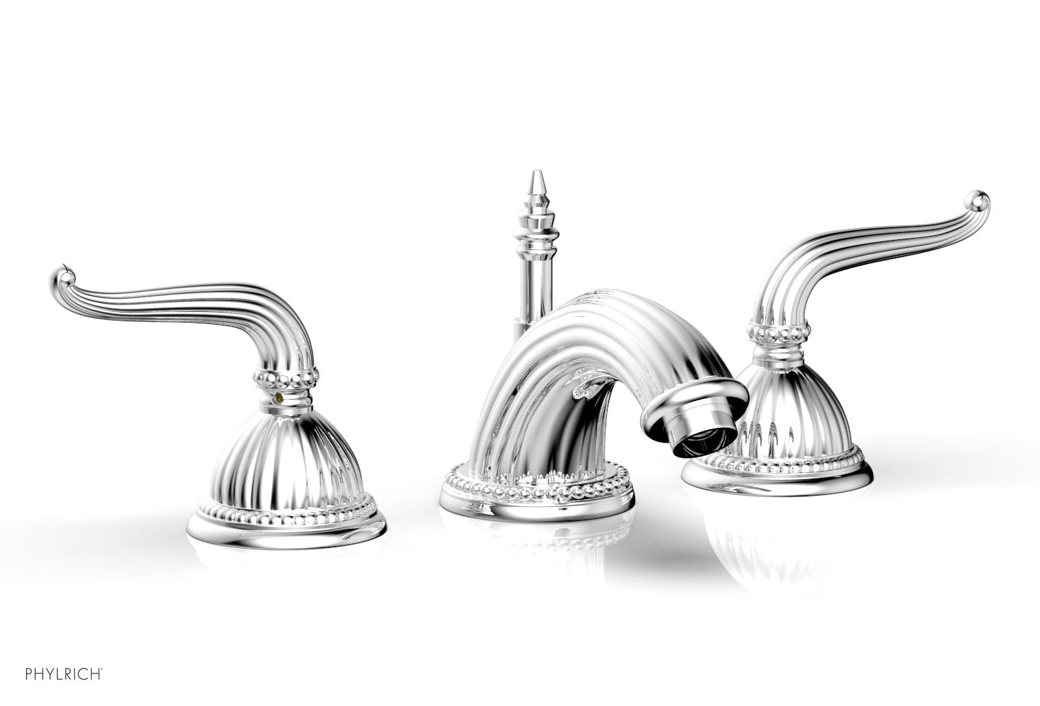 GEORGIAN & BARCELONA Widespread Bathroom Faucet - Low Spout K141 - Perfect for Modern Vanities and Luxury Home Decor