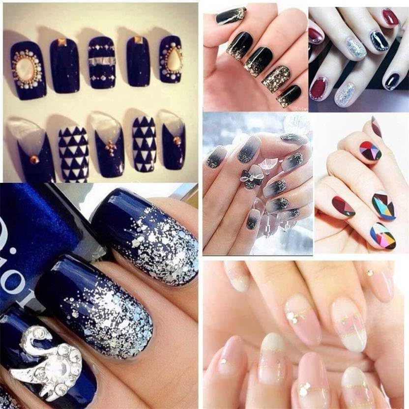 ClubBeauty 100Pcs Acrylic Fake Nails Set - 2 Pack French Tip Press on Nails with Glue for Women, Perfect for Parties, Weddings & Daily Wear