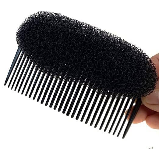 BOXO Hair Puff Maker Volumizer - 2 Pack Hair Base Comb Clip for Women | Create Instant Volume & Lift for Ponytails, Updos & Special Occasions