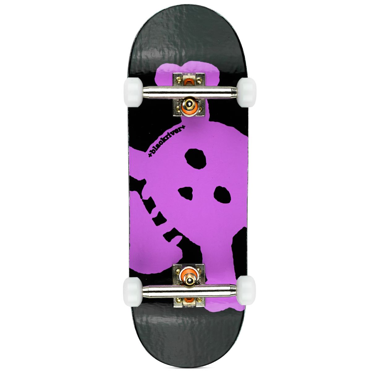 Blackriver Fingerboard Complete - Professional Finger Skateboard with New Skull Design - Perfect for Skateboarding Enthusiasts & Collectors