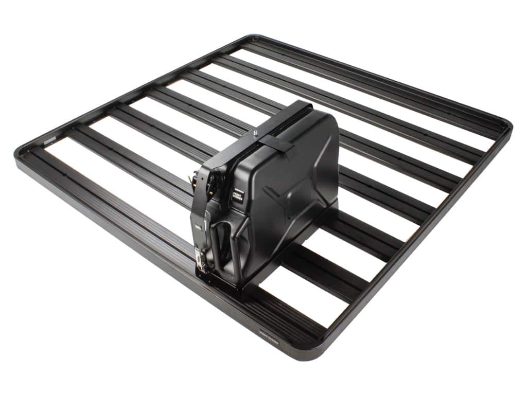 Single Jerry Can Holder - Heavy Duty Metal Gas Can Holder for Trucks, Jeeps & Off-Road Vehicles - Secure Storage Solution for Camping, Emergency Prep & Outdoor Adventures
