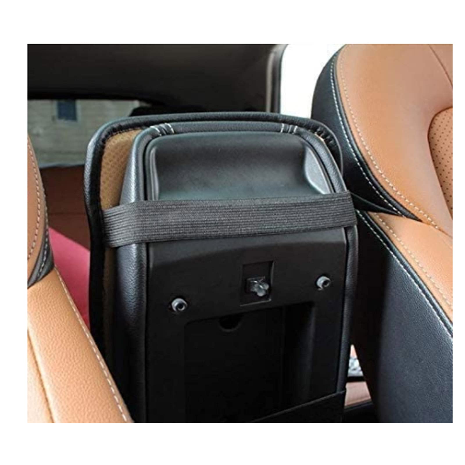 Sparkling Rhinestone Car Armrest Cover - Crystal Decor Auto Center Console Protector - Soft Cushion Pad for Luxury Car Interior Accessories (Black) - Perfect for Sedans, SUVs & Road Trips