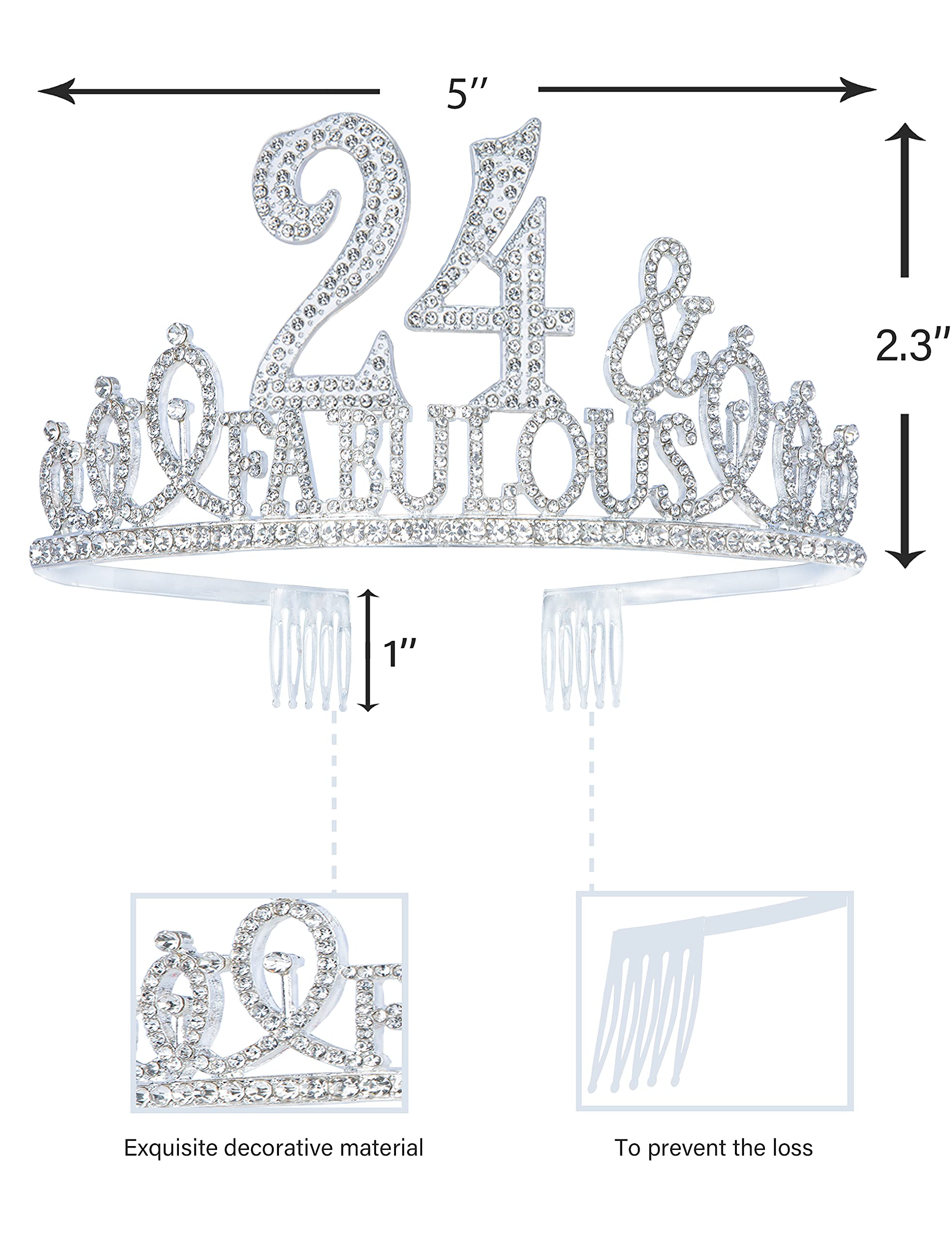 24th Birthday Gifts for Women - Unique & Thoughtful Present Ideas for Her Special Day | Perfect for Daughter, Girlfriend, Wife or Best Friend Celebration