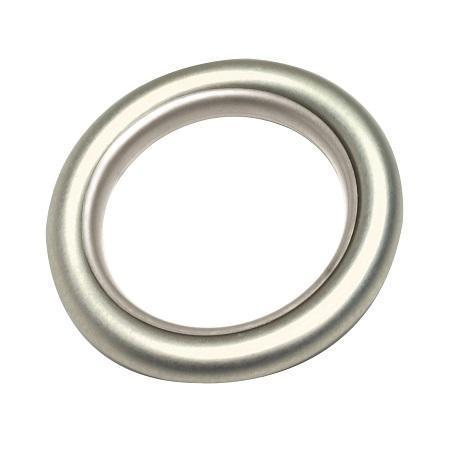 Forest Group Plastic Lined Smooth Hollow Ring - Durable Plastic Lined Metal Rings for DIY Crafts, Jewelry Making & Home Decor - Perfect for Beading, Keychains & Scrapbooking Projects