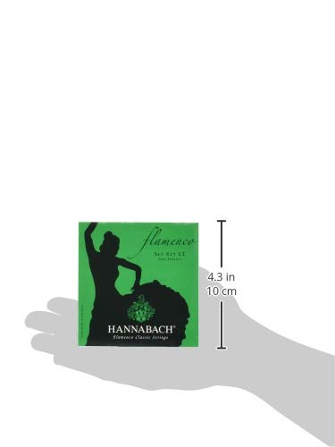 Hannabach 827LT Flamenco Series Low Tension Classical Guitar Strings - Premium German-Made Nylon Strings for Flamenco & Classical Guitar Performance