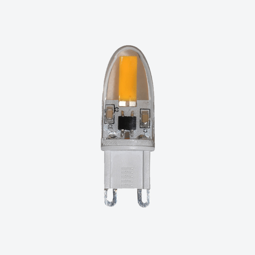 G9 LED Bulb 4W 2700K Warm White - Energy Efficient Light Bulbs for Home, Office, and Bedroom Lighting