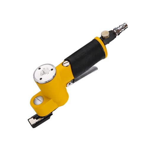 Pneumatic Sanding Machine - One-Word Burr Sander with Reciprocating Flat Sandpaper for Woodworking & Metal Polishing | Ideal for DIY Projects, Auto Body Repair & Furniture Refinishing