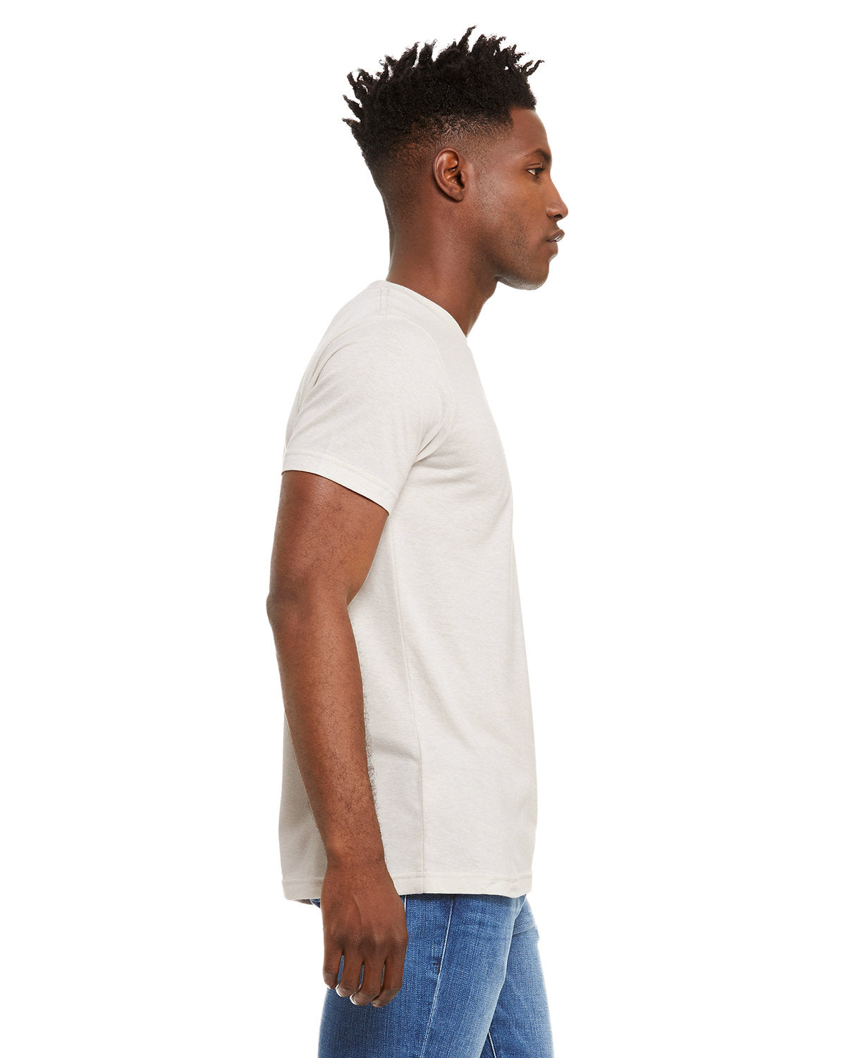 Bella + Canvas 3001CVC Unisex Heather CVC Crew Neck T-Shirt - Soft Cotton Blend Tee for Men & Women - Perfect for Casual Wear, Screen Printing & Everyday Comfort