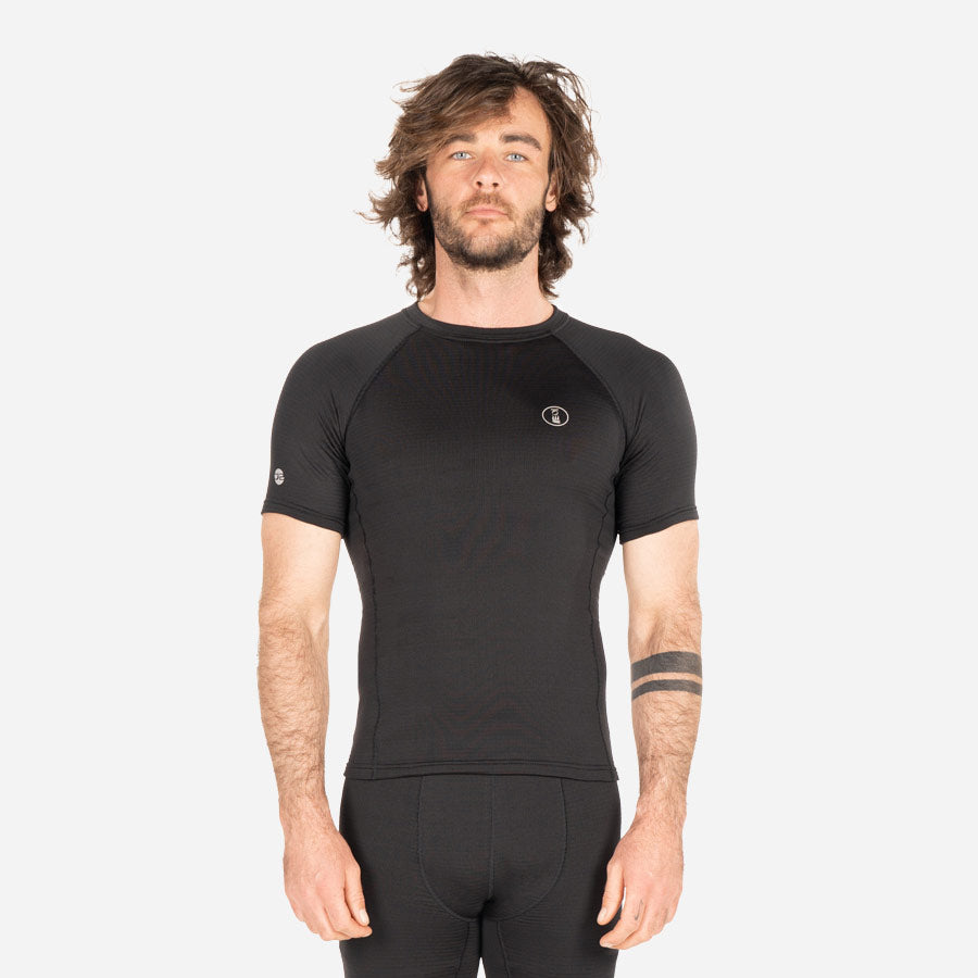 Fourth Element Men's J2 Short Sleeve Top - Quick-Dry Performance Shirt for Scuba Diving, Swimming & Water Sports (Size L)