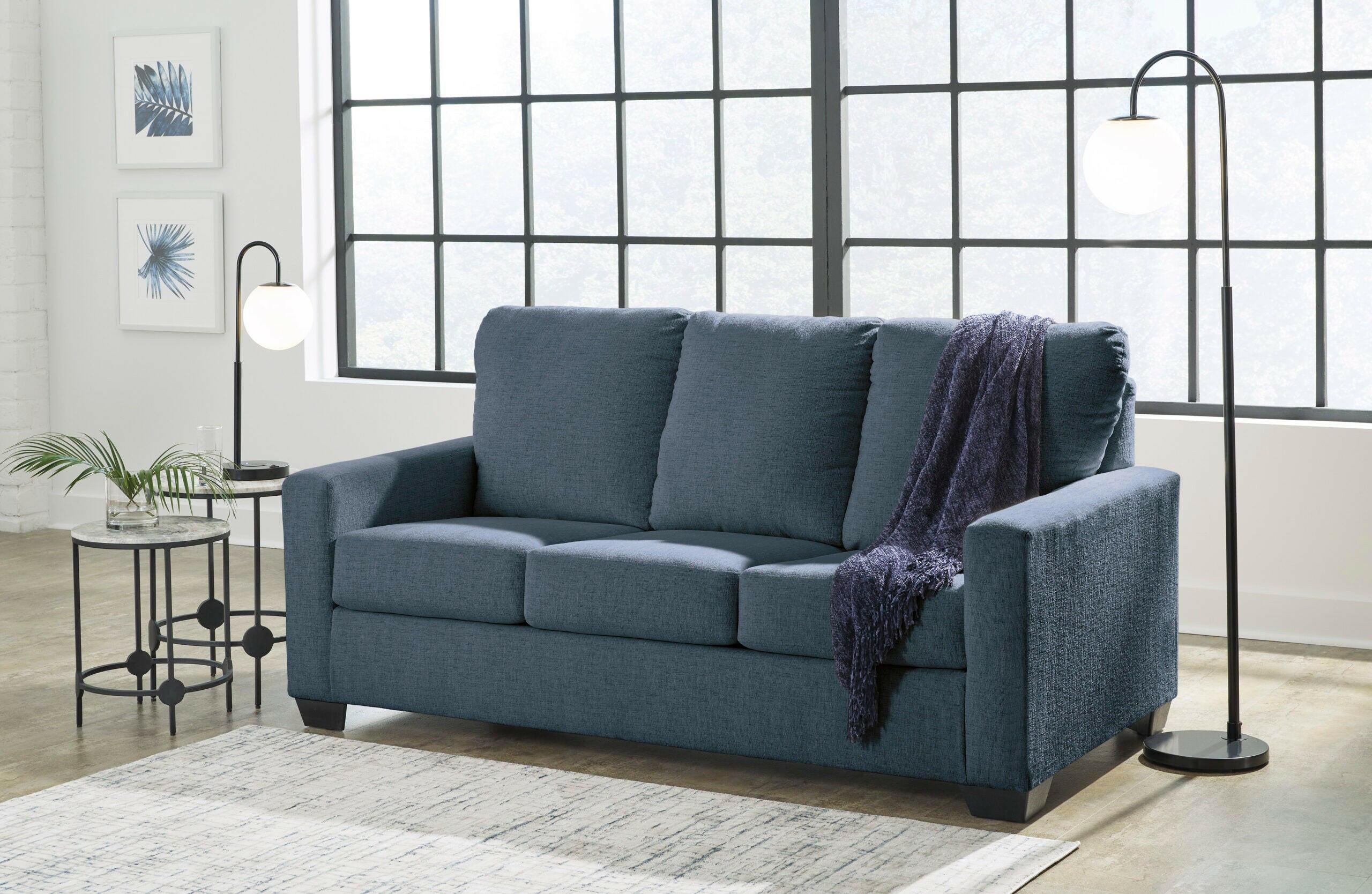 Rannis Full Size Sofa Sleeper with Memory Foam Mattress - Convertible 3-in-1 Sleeper Sofa Bed for Living Room, Guest Room & Small Spaces - Comfortable Futon Couch for Home, Apartment & Office Use
