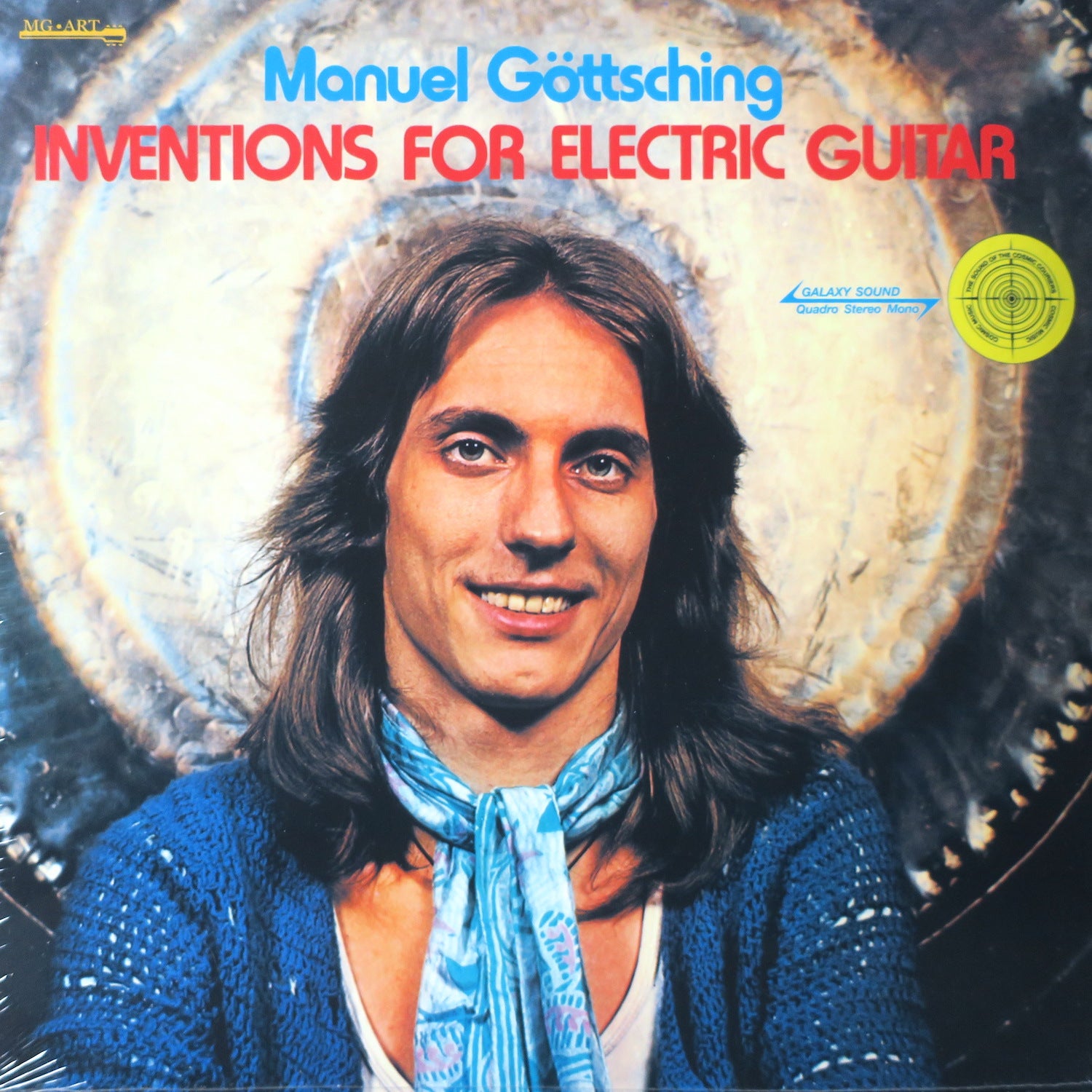 Manuel Gottsching 'Inventions for Electric Guitar' Vinyl LP Record (1979 Krautrock/Ambient Electronic Music) - Perfect for Music Collectors & Vinyl Enthusiasts