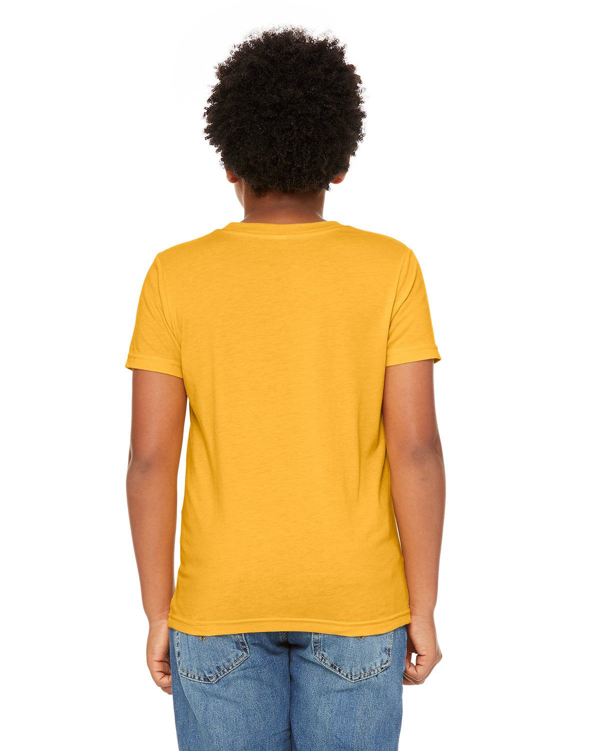 Bella + Canvas 3001YCV Youth Short Sleeve CVC Jersey T-Shirt - Soft Cotton Blend Tee for Kids, Boys & Girls - Perfect for School, Sports & Everyday Wear