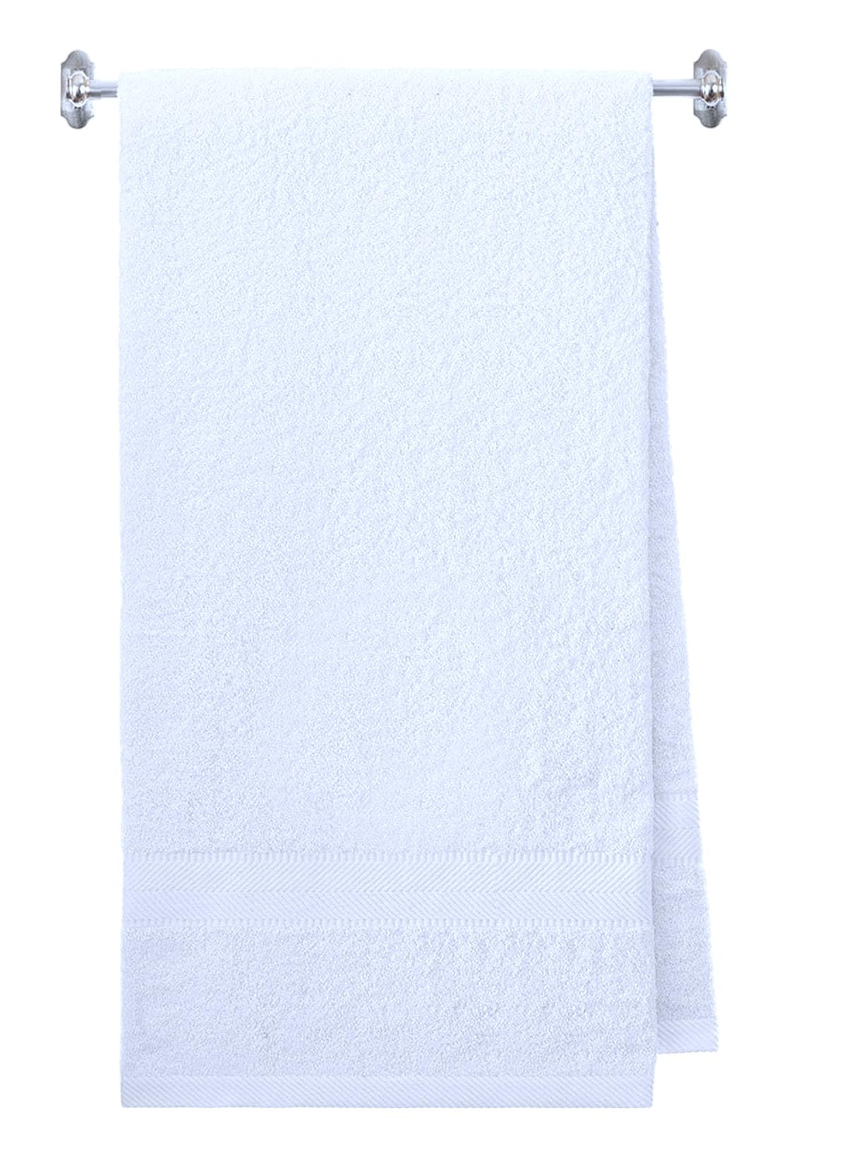 Personalized Embroidered Extra Large Cotton Bath Sheet Towel - Custom Monogram Bath Towel Set for Spa, Wedding & Housewarming Gifts - Soft & Absorbent White Bathroom Towels - Perfect for Luxury Bath, Hotel & Home Spa Experience