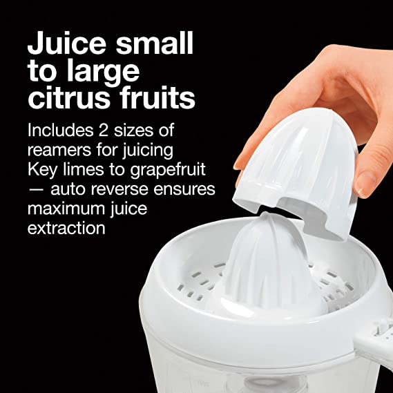Proctor Silex 34 oz. Electric Juicer - 66332RY - Fast & Easy Juice Extraction for Healthy Drinks, Smoothies & Cocktails at Home
