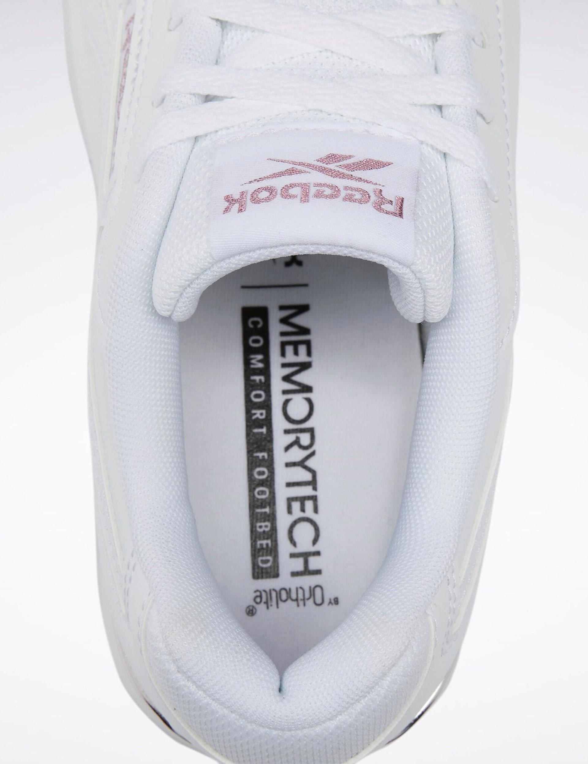 Reebok Glide Ripple Clip Running Shoes for Women - Cloud White & Rose Gold | Lightweight Comfort for Jogging, Gym Workouts & Casual Wear