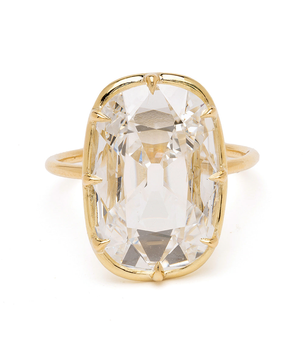 Gigi Unique Engagement Ring - Lab Grown Cushion Cut Diamond Vintage Style Ring for Women | Perfect for Proposals, Anniversaries & Special Occasions