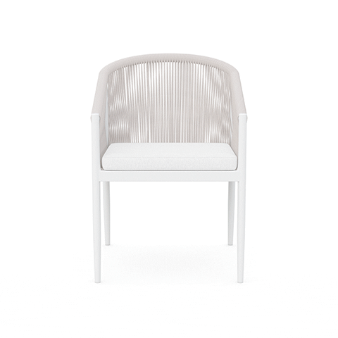 Catalina Outdoor Dining Chair - Weather-Resistant Patio Furniture for Garden, Poolside, and Backyard Relaxation