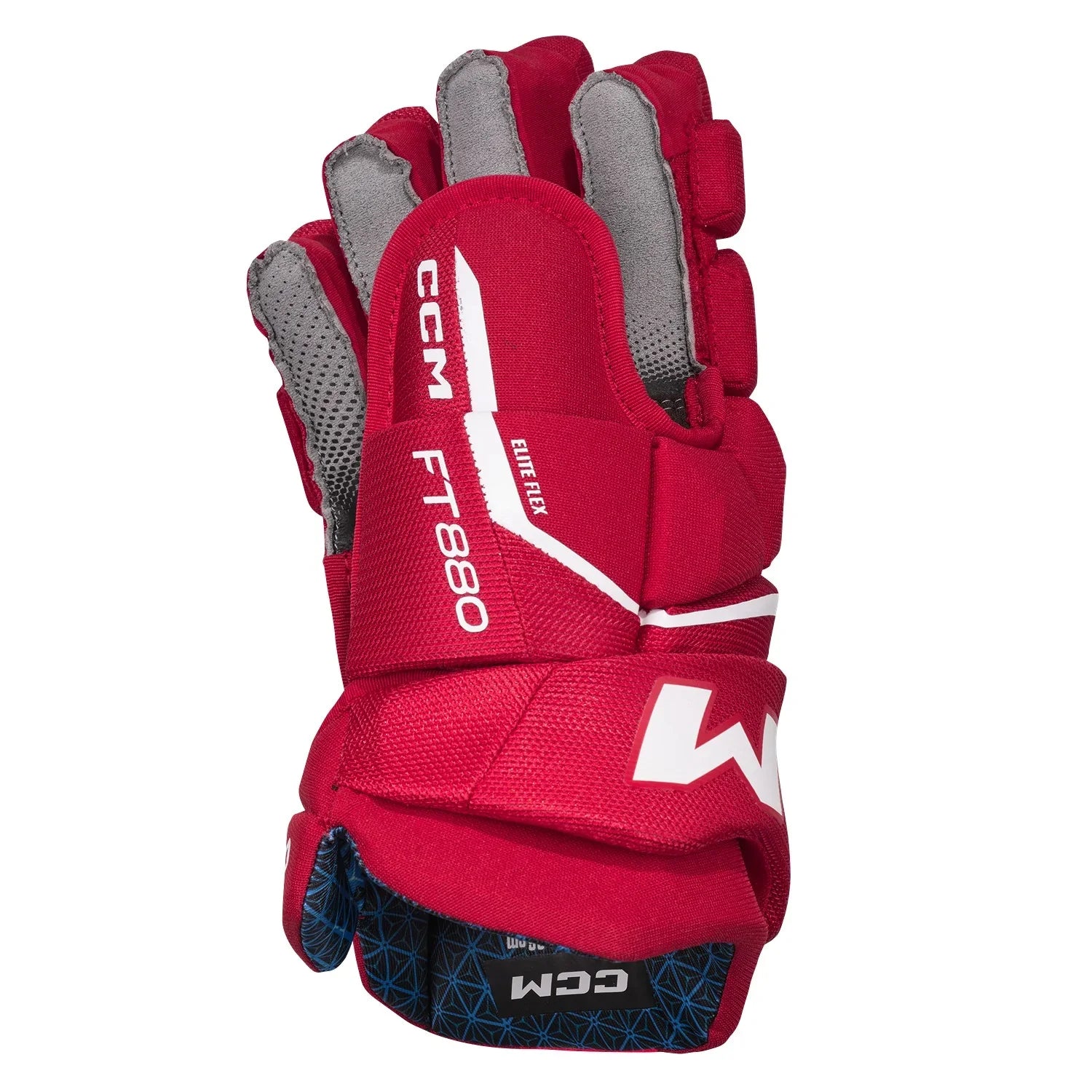CCM Jetspeed FT880 Junior Hockey Gloves - Lightweight Protective Ice Hockey Gloves for Youth Players - Perfect for Practice, Games & Training Sessions