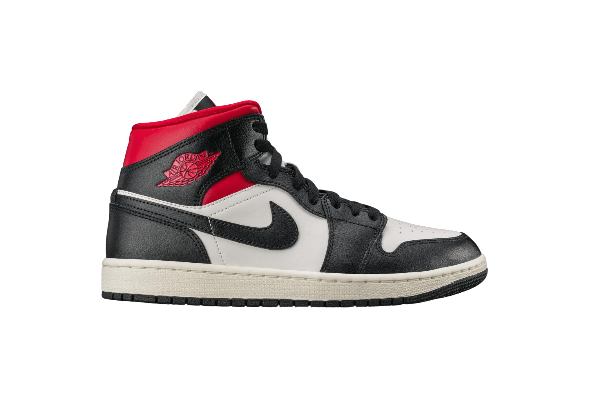 Jordan Women's WMNS Air 1 Mid Sneakers BQ6472-061 - Red Sail - Size 10W - Perfect for Casual Wear, Street Fashion & Basketball Enthusiasts