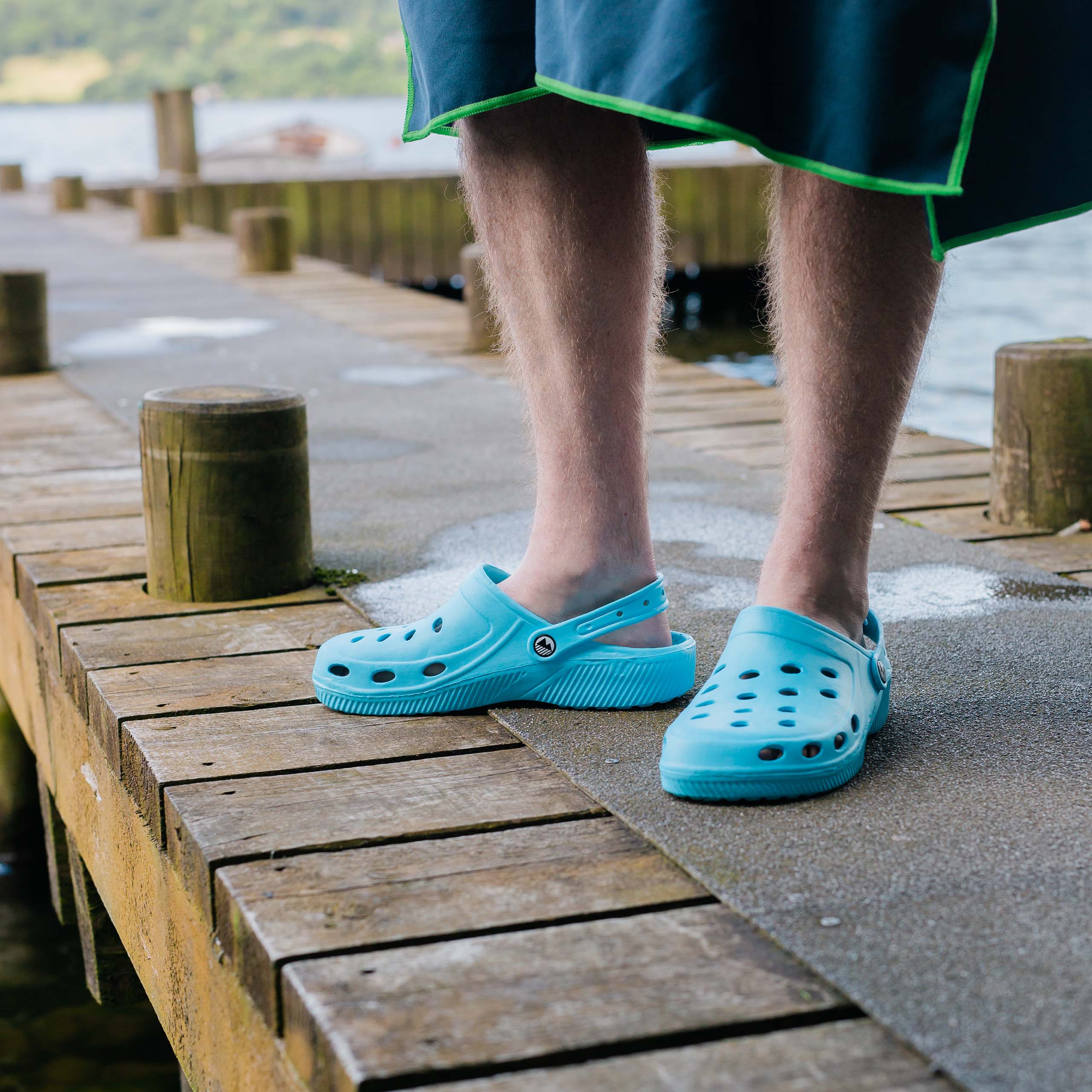 Men's Breathable Slip-On Clogs - Comfortable & Lightweight for Outdoor, Garden, and Casual Wear