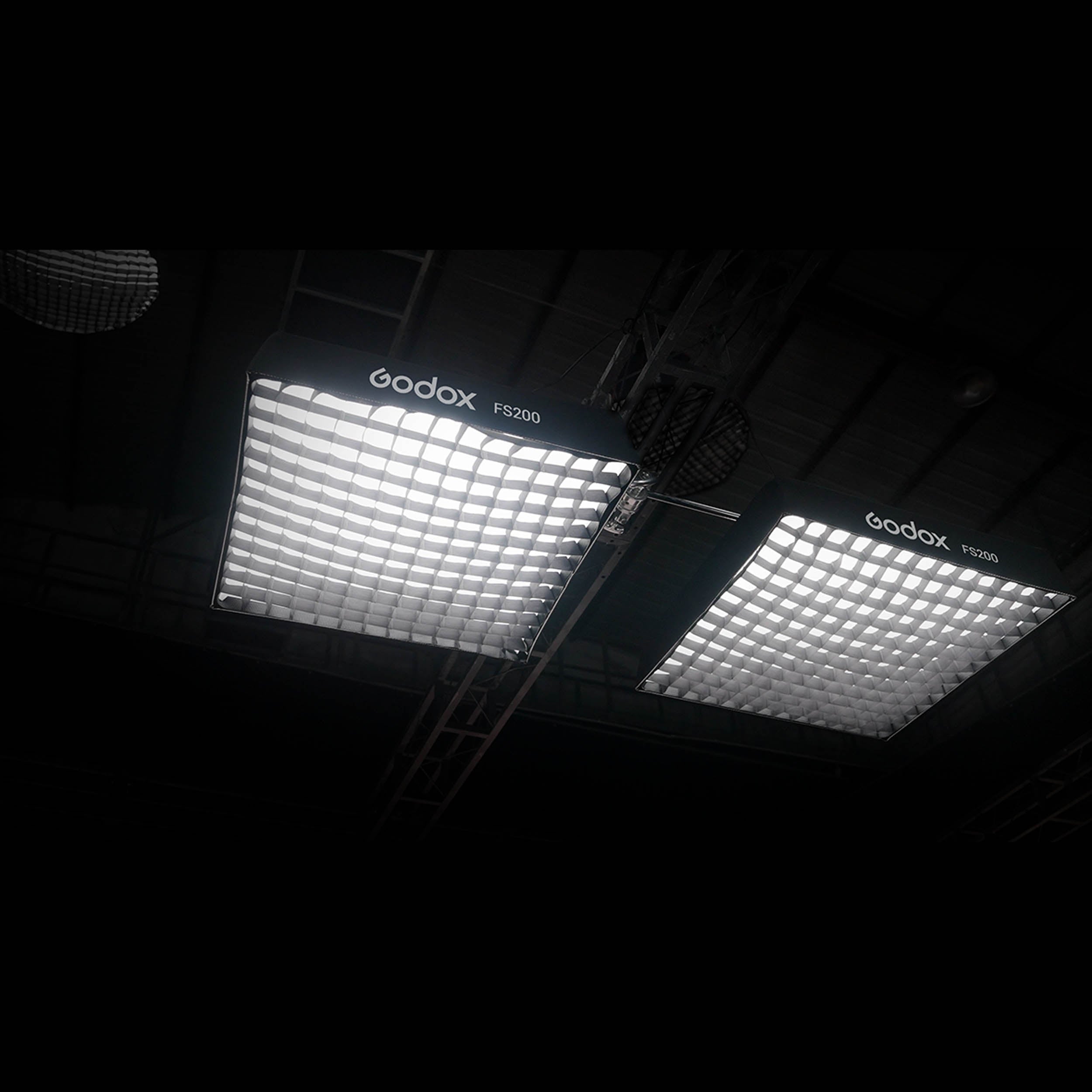 KNOWLED F200Bi 2x2 Feet IP65 Waterproof Flexible LED Panel - Dimmable Cine Lighting for Film Studio, Photography & Video Production