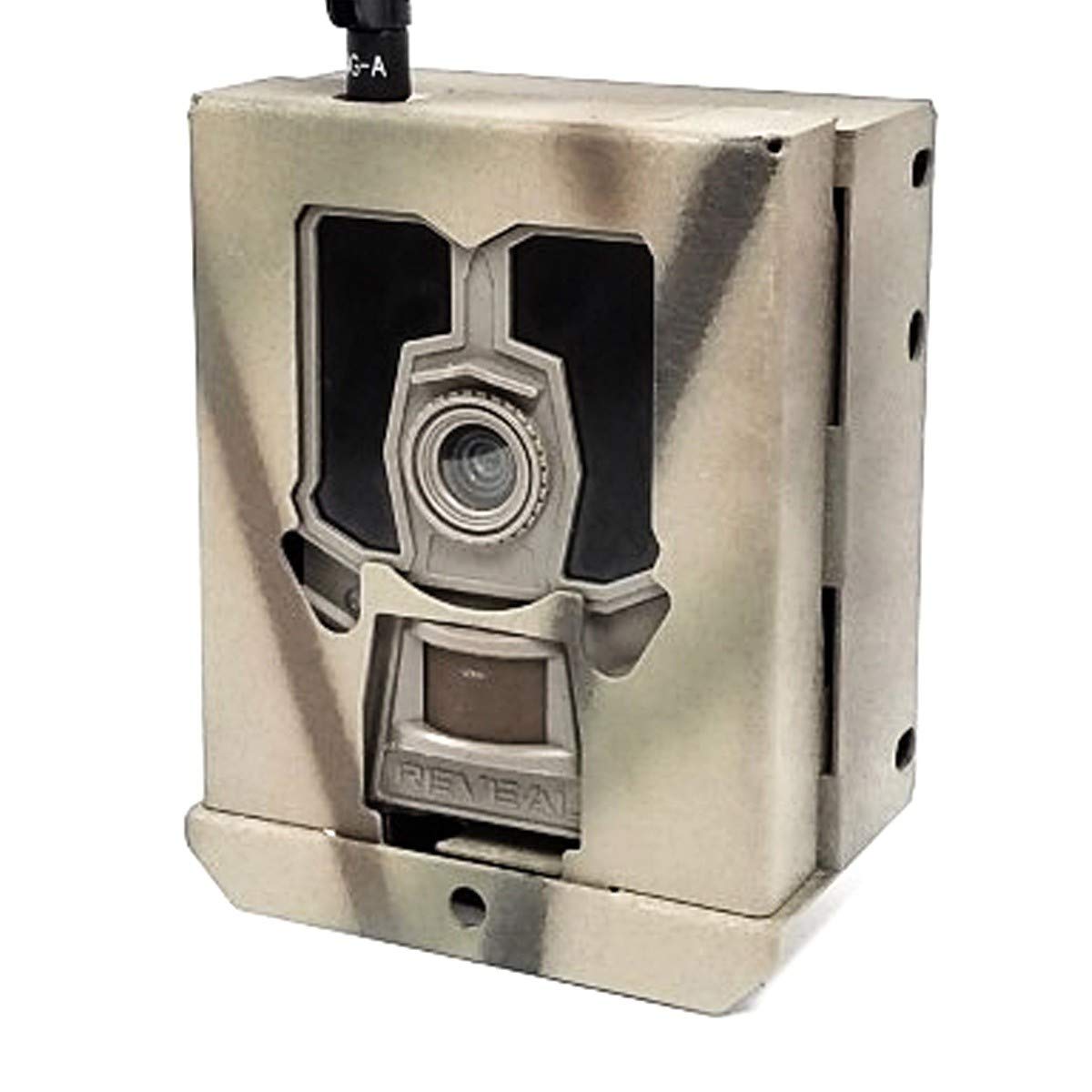 Steel Lock Box for Tactacam Reveal Cellular Trail Camera - Secure Protective Case (Fits Reveal Model Only, Not Compatible with Reveal X) - Ideal for Wildlife Monitoring & Outdoor Security