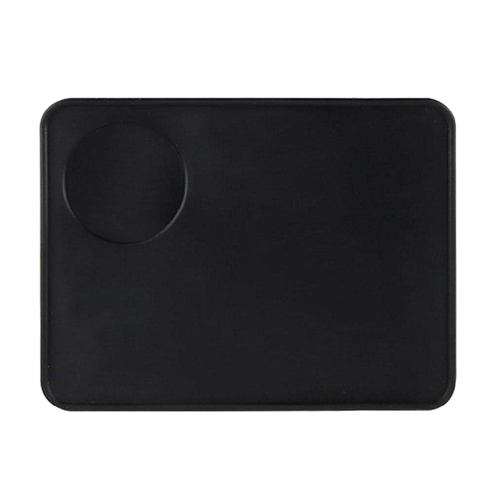 Premium Food-Grade Silicone Coffee Tamper Mat - Non-Slip Espresso Tamping Station for Baristas & Home Brewing - Perfect for Latte Art & Coffee Powder Leveling | Ideal for Coffee Shops, Home Kitchens & Professional Barista Setups