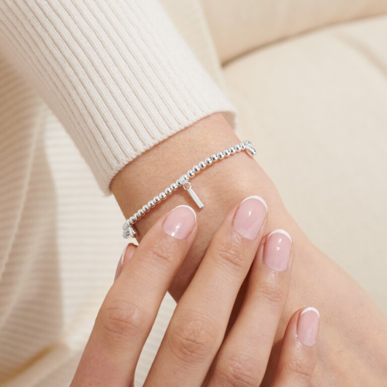 Joma Jewellery Alphabet Bracelet - Letter 'I' Charm Bracelet for Women, Girls | Perfect Gift for Birthdays, Anniversaries & Special Occasions