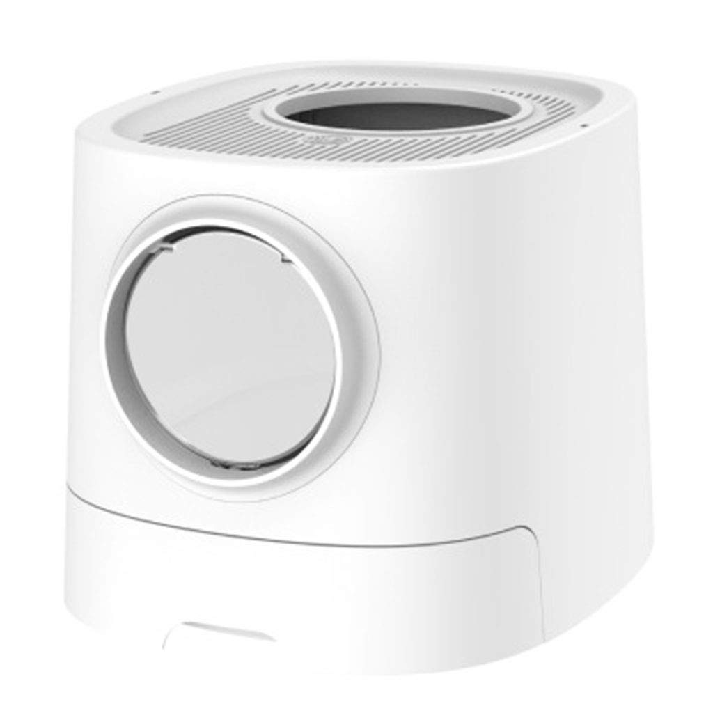 **Best Cat Litter Box with Lid - Leak-Proof & Anti-Scatter Design for Odor Control - Large Enclosed Litter Box for Indoor Cats - Perfect for Small Spaces & Multi-Cat Homes**