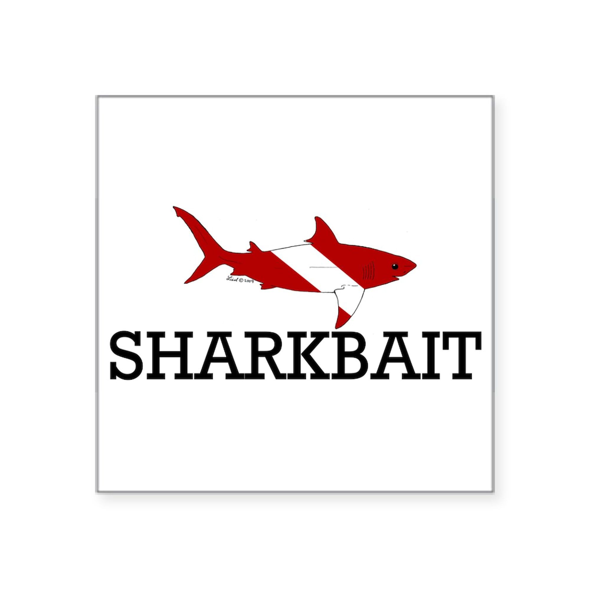 Sharkbait Car Sticker - Durable Bumper Decal for Cars & Laptops