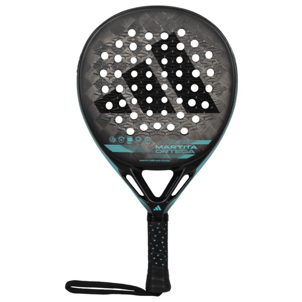 Premium Cross It Light Padel Racquet - Black & Pulseaqua Colors | Professional Padel Tennis Equipment for Indoor & Outdoor Courts | Perfect for Beginners & Advanced Players
