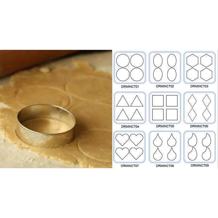 Mini Fabric Punch Cutters - Fast & Precise Fabric Cutting Tool for Sewing, Quilting, and DIY Crafts | Perfect for Scrapbooking, Leather Craft, and Upholstery Projects