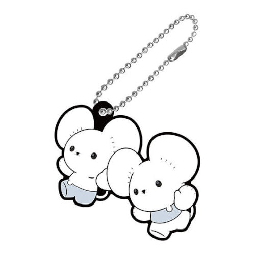 Pokemon Rubber Mascot Keychain Vol. 25 - 2 Inch Cute Character Charm by Bandai | Perfect for Backpacks, Key Rings & Gift Giving