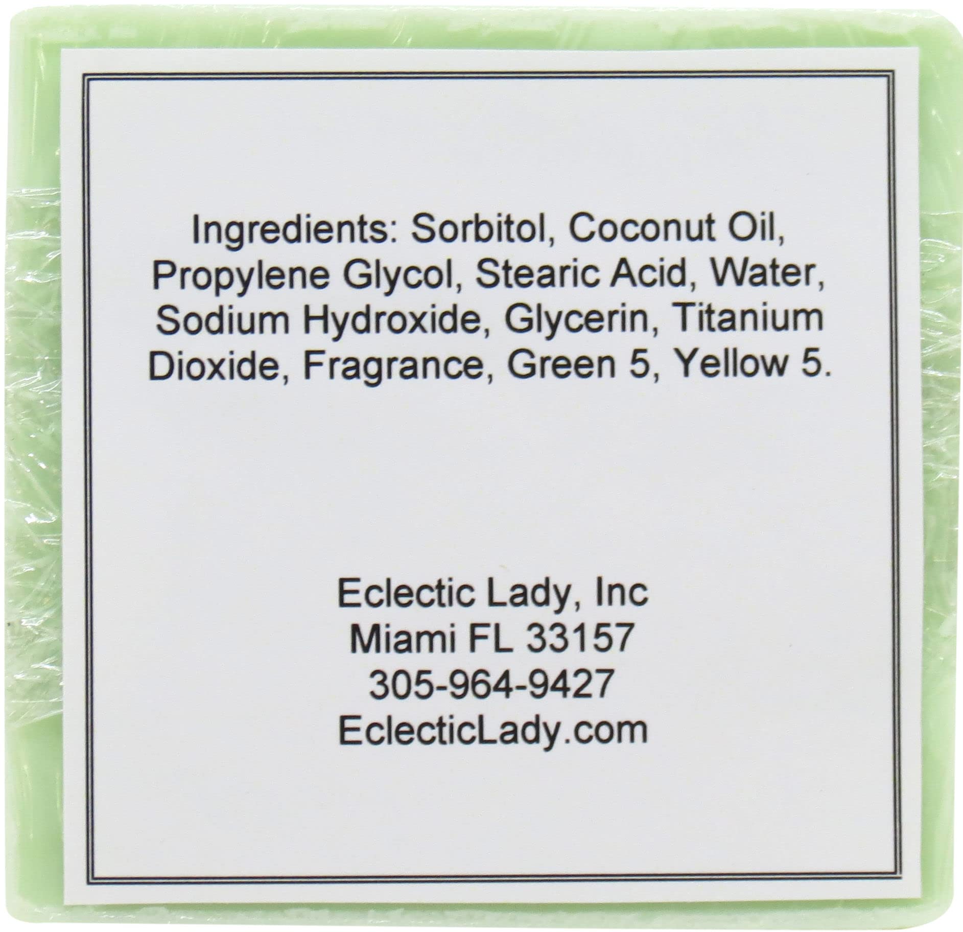 Natural Tobacco & Bay Leaf Glycerin Soap Bar by Eclectic Lady | 4 oz Handmade Soap for Men & Women | Moisturizing Body Wash for Dry Skin & Aromatherapy