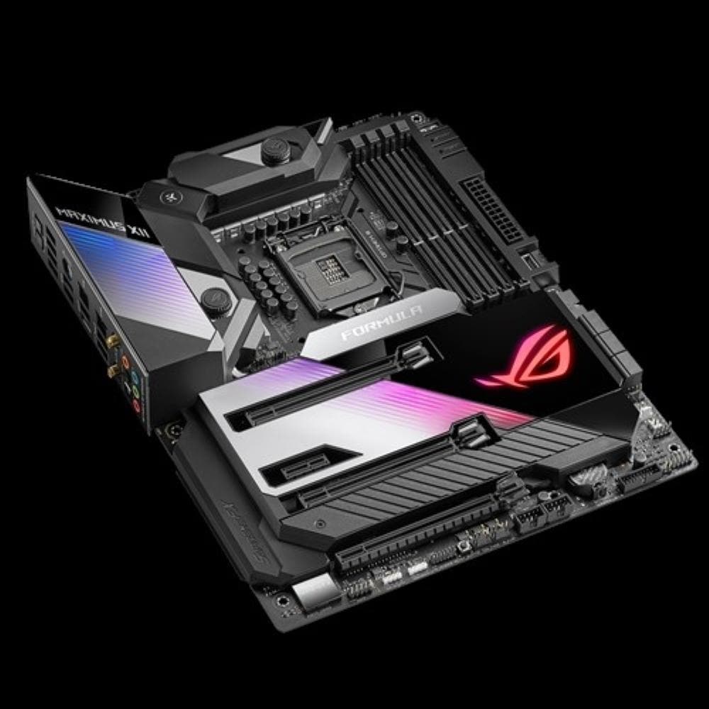 ASUS ROG MAXIMUS XII FORMULA Z490 LGA 1200 ATX Gaming Motherboard - 3 Year Warranty | High Performance for PC Builds, Overclocking & eSports Gaming