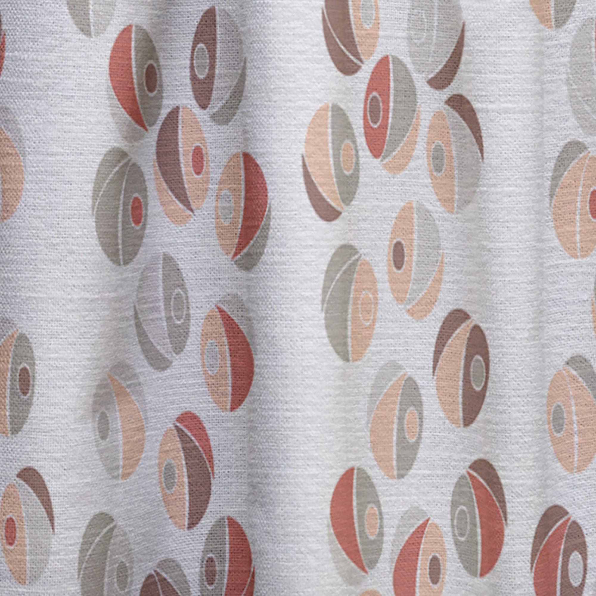Retro Abstract Design XIX Thermal Insulated Curtains - Single Panel 52x84 - Blackout Drapes for Bedroom & Living Room - Perfect for Home Decor & Light Control