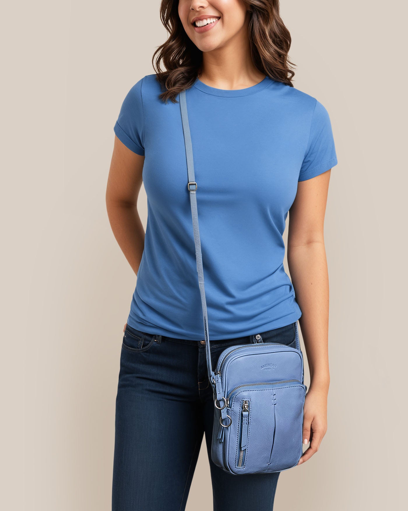 Cleveland NS Crossbody Bag for Women - Stylish & Lightweight Shoulder Purse - Perfect for Travel, Shopping & Everyday Use