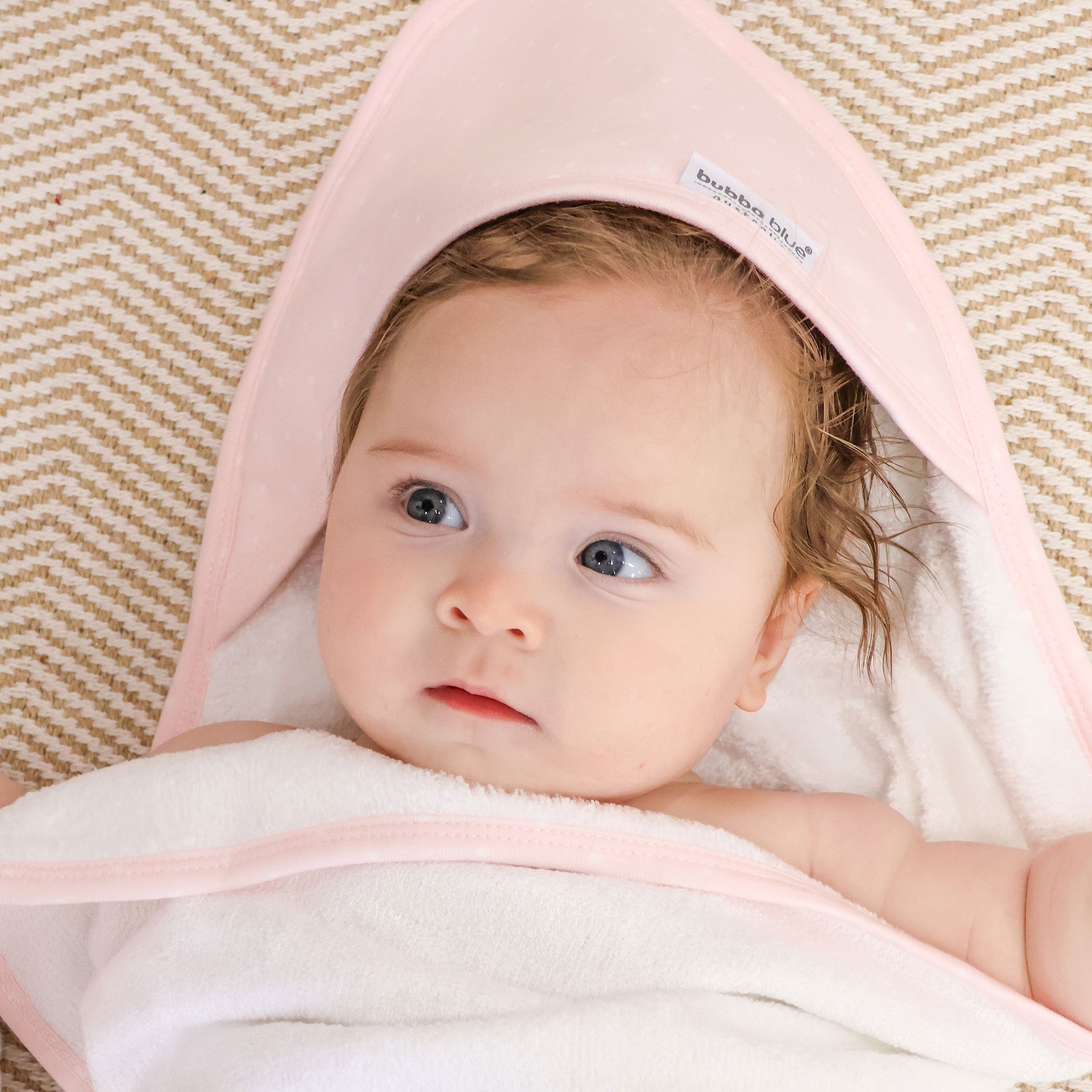 2-Pack Hooded Towel for Kids - Soft & Absorbent Pink & Lilac Confetti Print - Perfect for Beach, Pool & Bath Time