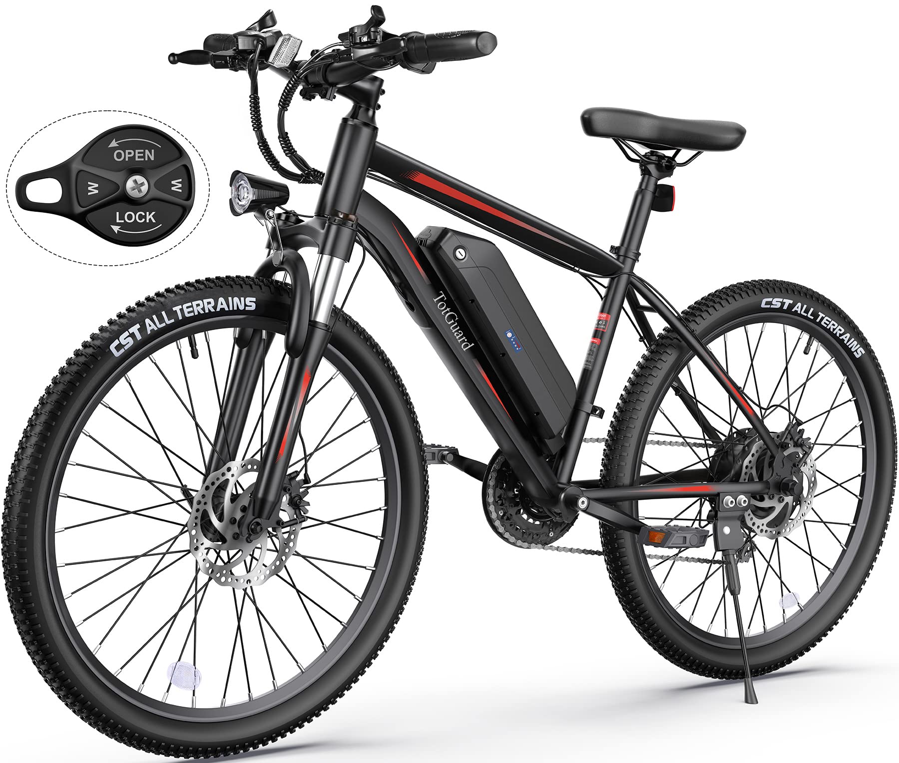Wooken 750W Electric Bike for Adults - 27.5